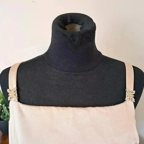 Scott McClintock Gold Sheath Dress Square Neck Wedding - Picture 6 of 15